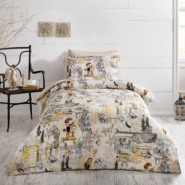 Постільна білизнаTivolyo Home сатин (Sea Side, 160х220)